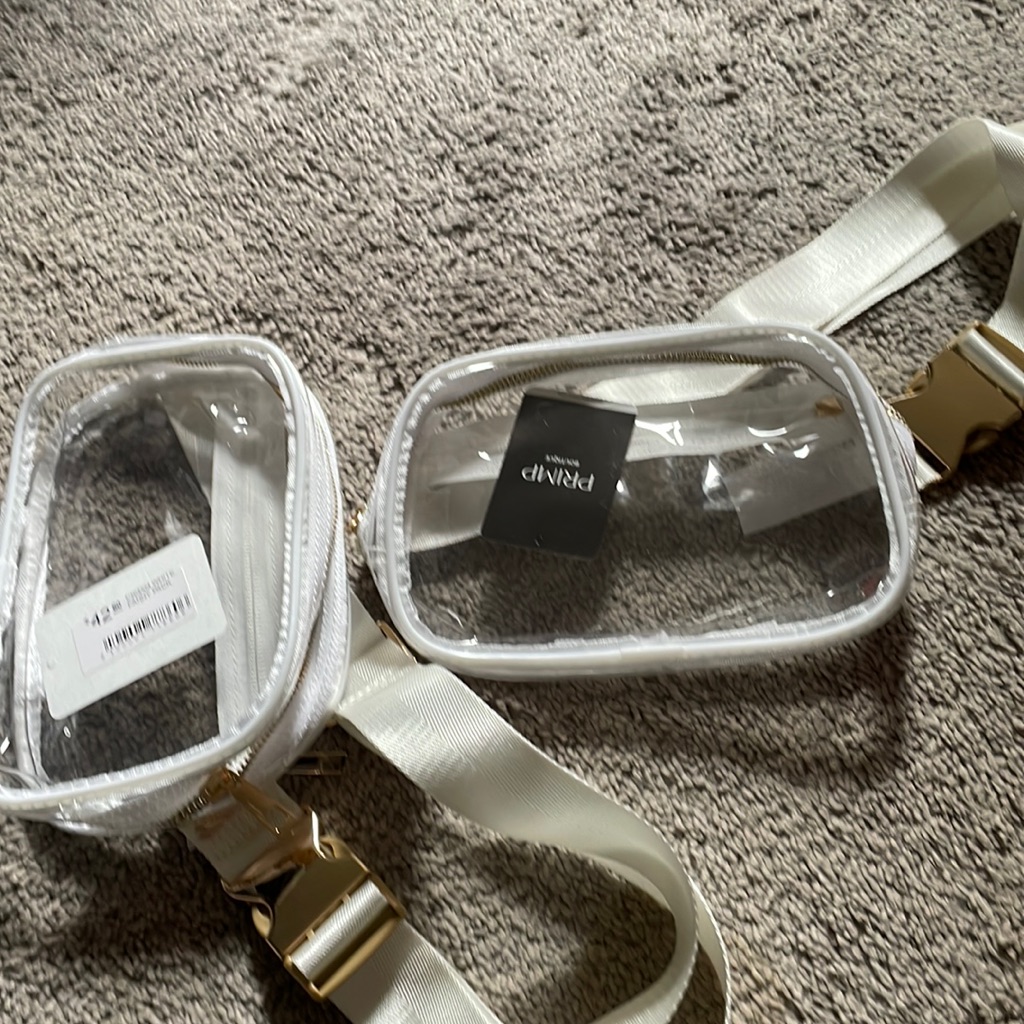 Brand New Clear Fanny Packs